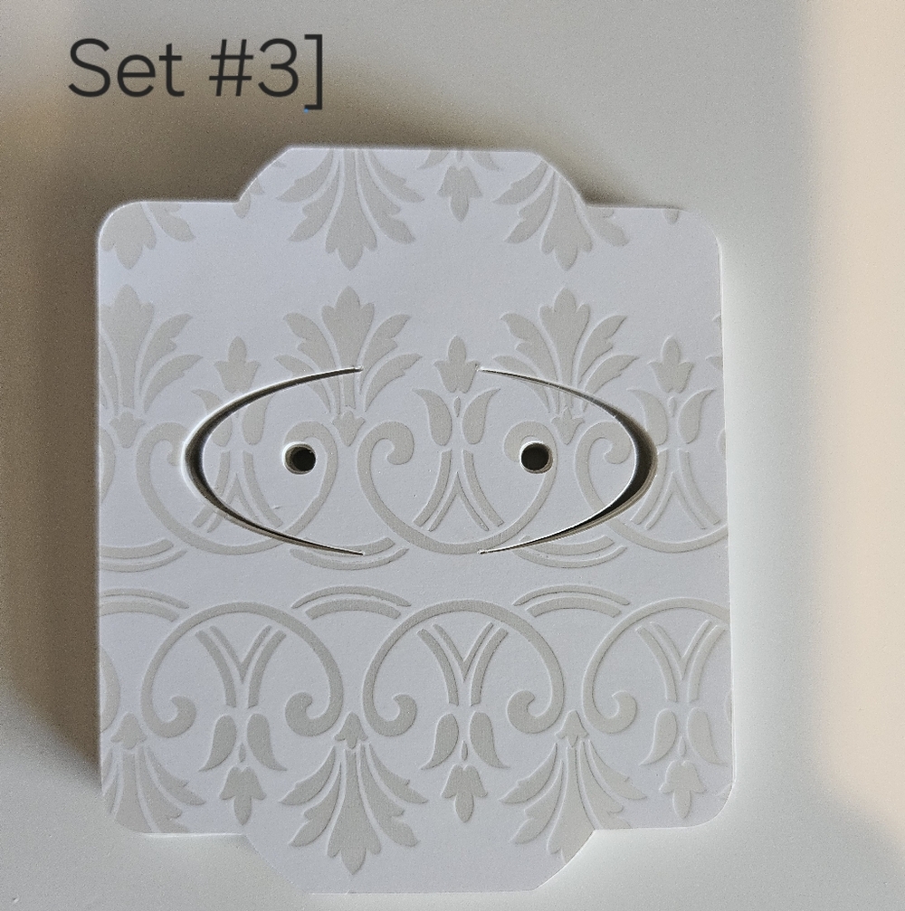 Pack of 20 Decorative Earring Cards - Picture 3 of 11